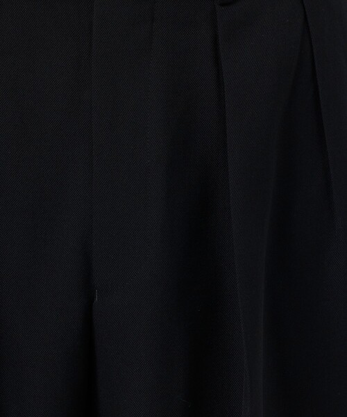 markaware(マーカウェア)の「DOUBLE PLEATED TROUSERS(スラックス・メンズ・ブラック・3/2/1)」の8枚目の写真