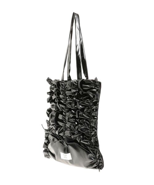 jouetie(ジュエティ)の「リボンギャザートートバッグ/A4トートバッグ(トートバッグ・レディース・オフホワイト/ブルー/レッド/ブラック・FREE)」の13枚目の写真