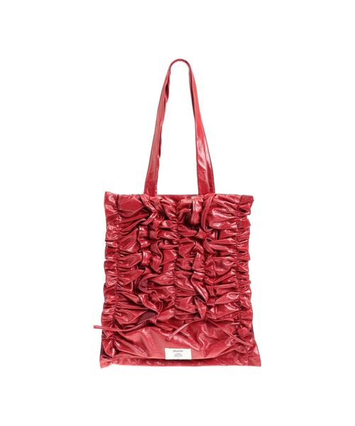 jouetie(ジュエティ)の「リボンギャザートートバッグ/A4トートバッグ(トートバッグ・レディース・オフホワイト/ブルー/レッド/ブラック・FREE)」の19枚目の写真