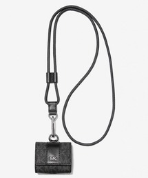 MICHAEL KORS(マイケルコース)のエアーポッズ ケース - MKシグネチャー(ヘッドフォン/イヤホン)