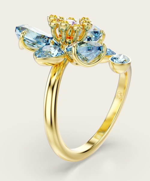 【新品未使用・送料無料】定価¥29,700 スワロフスキー リング クリスタル SWAROVSKI スワロフスキー リング 指輪 10.5号 メタル