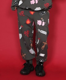 PUNYUS（プニュズ）の「天国と地獄総柄スウェットパンツ（スウェットパンツ・メンズ）」