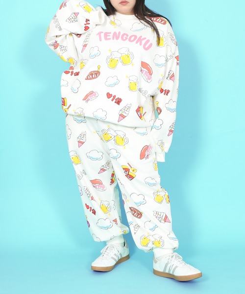天国と地獄総柄スウェット – WEGO ONLINE STORE