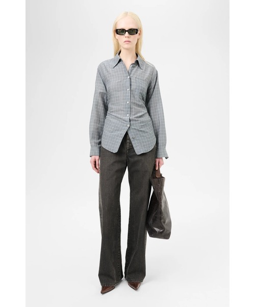 Our Legacy(アワーレガシー)の「OUR LEGACY APRON SHIRT(シャツ/ブラウス・レディース・グレー・34/32)」の2枚目の写真