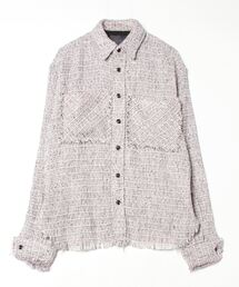 GEN_DAI（ゲンダイ）の「GEN_DAI/ゲンダイ/TWEED SHIRT（シャツ/ブラウス）」