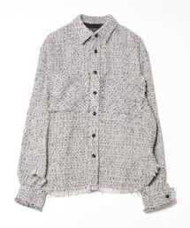 GEN_DAI（ゲンダイ）の「GEN_DAI/ゲンダイ/TWEED SHIRT（シャツ/ブラウス）」