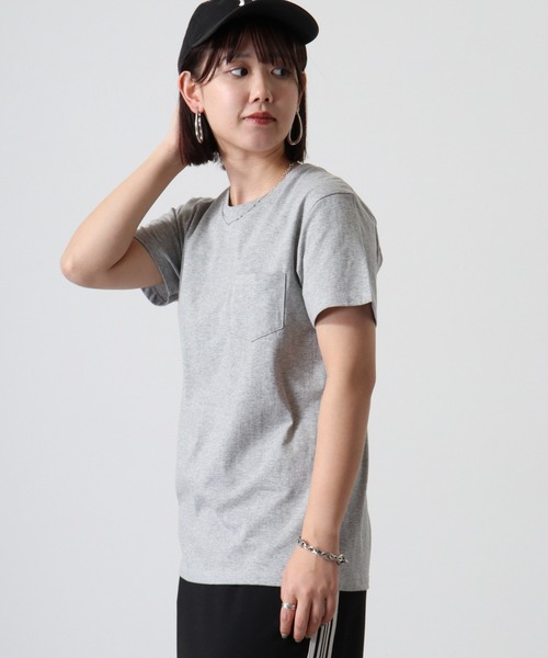 TRUSS（トラス）の「TRUSS ﾎﾟｹｯﾄTｼｬﾂ（Tシャツ/カットソー・メンズ・ネイビー/レッド/ホワイト/スカイブルー/ブラック/ピンク/イエロー/ヘザーグレー・S/L/M）」の17枚目の写真