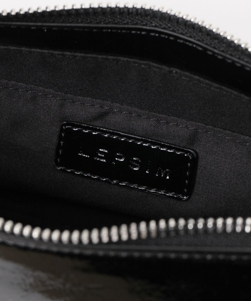 LEPSIM（レプシィム）の「エナメルミニショルダー　241858（ショルダーバッグ・レディース・アイボリー/ブラック・ONE SIZE）」の12枚目の写真