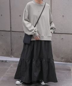 ZOZO限定・多サイズ】Aラインギャザーワンピース≪Made by ZOZO