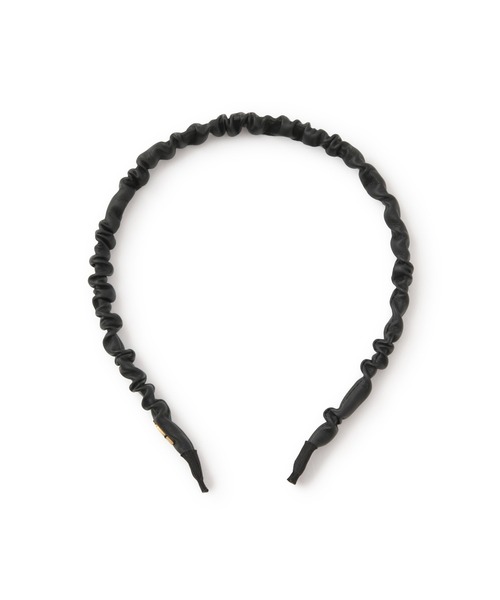 ADAM ET ROPE'(アダムエロペ)の「ギャザーカチューシャ(カチューシャ・レディース・ブラック・FREE)」の7枚目の写真