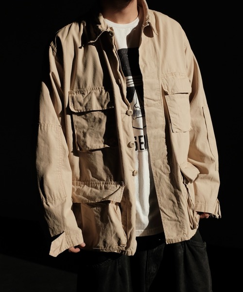 MILITARY（ミリタリー）の「U.S MILITARY / BDU FATIGUE JACKET COTTON RIP-STOP COMMERCIAL MODEL（ミリタリージャケット・メンズ・カーキ/ブラック/オリーブ・LARGE/MEDIUM/X-LARGE）」の15枚目の写真