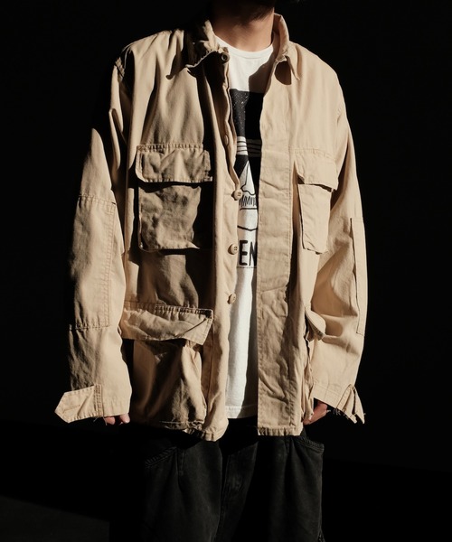 MILITARY（ミリタリー）の「U.S MILITARY / BDU FATIGUE JACKET COTTON RIP-STOP COMMERCIAL MODEL（ミリタリージャケット・メンズ・カーキ/ブラック/オリーブ・LARGE/MEDIUM/X-LARGE）」の16枚目の写真