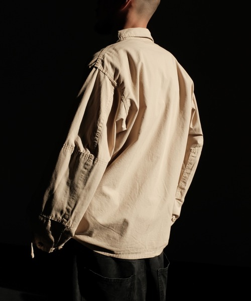 MILITARY（ミリタリー）の「U.S MILITARY / BDU FATIGUE JACKET COTTON RIP-STOP COMMERCIAL MODEL（ミリタリージャケット・メンズ・カーキ/ブラック/オリーブ・LARGE/MEDIUM/X-LARGE）」の17枚目の写真