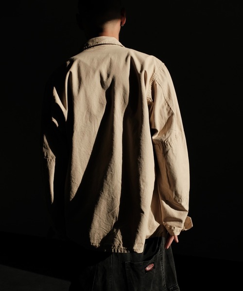 MILITARY（ミリタリー）の「U.S MILITARY / BDU FATIGUE JACKET COTTON RIP-STOP COMMERCIAL MODEL（ミリタリージャケット・メンズ・カーキ/ブラック/オリーブ・LARGE/MEDIUM/X-LARGE）」の18枚目の写真