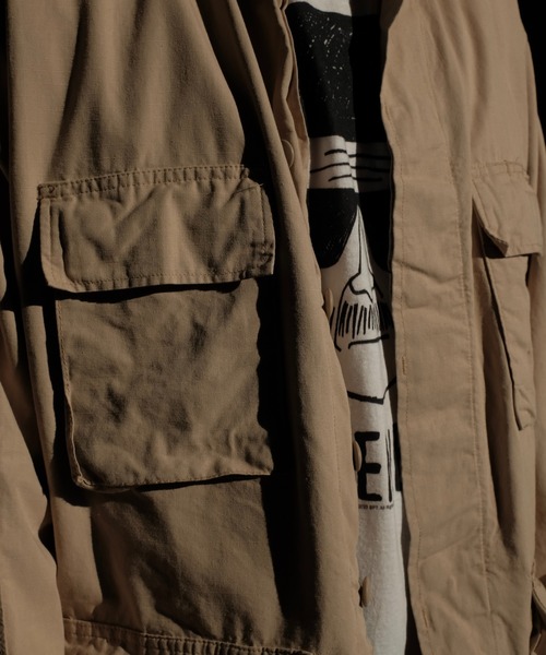 MILITARY（ミリタリー）の「U.S MILITARY / BDU FATIGUE JACKET COTTON RIP-STOP COMMERCIAL MODEL（ミリタリージャケット・メンズ・カーキ/ブラック/オリーブ・LARGE/MEDIUM/X-LARGE）」の21枚目の写真