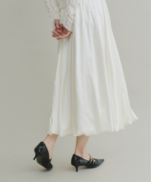 Olu.（オルドット）の「ギャザーストラップパンプス（パンプス・レディース・ピンク/アイボリー/ブラック・39/37/35）」の15枚目の写真