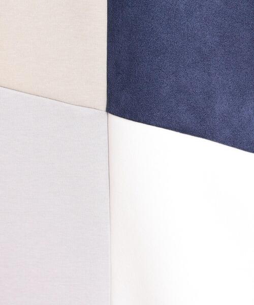 THE SHOP TK （ザ ショップ ティーケー ）の「異素材ブロッキングダンボールパーカ（パーカー・メンズ・ネイビー系4/ホワイト系7/ベージュ系その他7・02/03/04）」の13枚目の写真