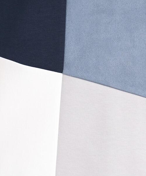 THE SHOP TK （ザ ショップ ティーケー ）の「異素材ブロッキングダンボールパーカ（パーカー・メンズ・ネイビー系4/ホワイト系7/ベージュ系その他7・02/03/04）」の17枚目の写真