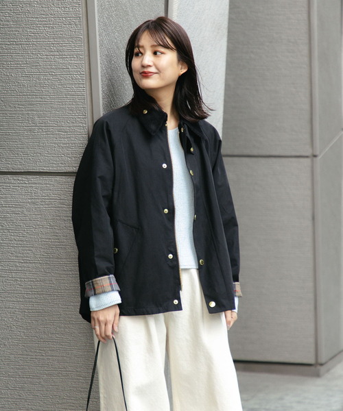 Barbour（バブアー）の「『別注』Barbour / URBAN RESEARCH　TRANSPORT（その他アウター・レディース・ベージュ/ブラック・FREE）」の8枚目の写真