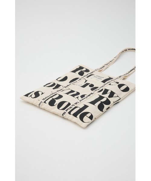 RODEO CROWNS WIDE BOWL(ロデオクラウンズワイドボウル)の「SOUVENIR TOTE(トートバッグ・レディース・ライム/ブルー系その他3/ブラック系その他・FREE)」の10枚目の写真