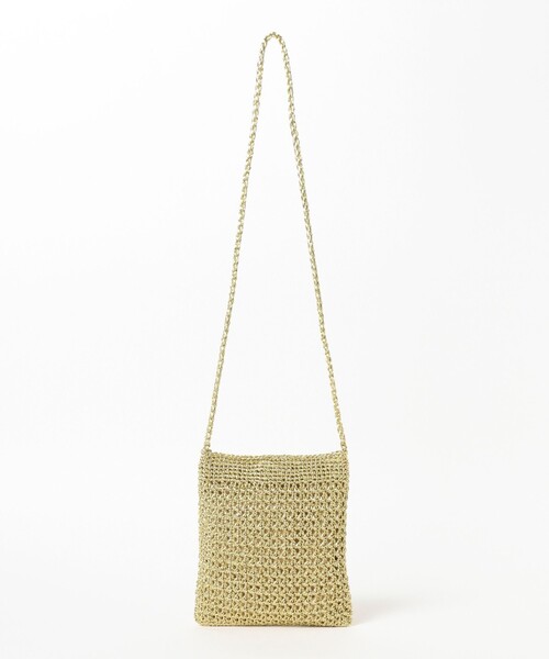B:MING by BEAMS(ビーミングバイビームス)の「フィルム編み ショルダー バッグ(ショルダーバッグ・レディース・シルバー/ブルー/ゴールド・ONE SIZE)」の7枚目の写真