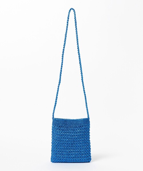 B:MING by BEAMS(ビーミングバイビームス)の「フィルム編み ショルダー バッグ(ショルダーバッグ・レディース・シルバー/ブルー/ゴールド・ONE SIZE)」の11枚目の写真