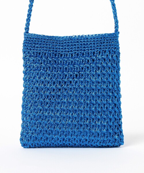 B:MING by BEAMS(ビーミングバイビームス)の「フィルム編み ショルダー バッグ(ショルダーバッグ・レディース・シルバー/ブルー/ゴールド・ONE SIZE)」の13枚目の写真