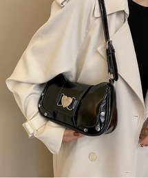lilful（リルフル）の「ハートモチーフミニボストンショルダーバッグ（ショルダーバッグ）」