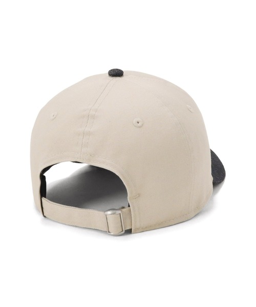 New Era キャップセット ホワイト/ブラック・デニム調 New Era キャップセット ホワイト/ブラック・デニム調