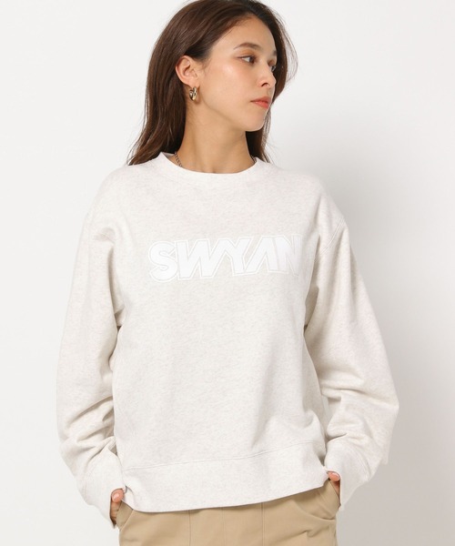 HEREIAM（ヘレイアム）の「【HEREIAM】SPRING READY クルーネックスウェット（スウェット・レディース・ブラック/ブルー/ヘザーグレー/レモンイエロー・LARGE/MEDIUM）」の6枚目の写真