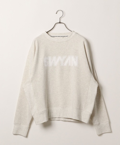 HEREIAM（ヘレイアム）の「【HEREIAM】SPRING READY クルーネックスウェット（スウェット・レディース・ブラック/ブルー/ヘザーグレー/レモンイエロー・LARGE/MEDIUM）」の13枚目の写真