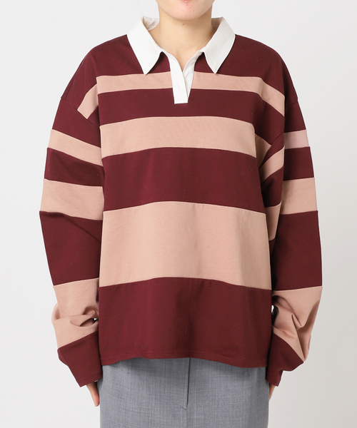 CITYSHOP（シティーショップ）の「RANDAM BORDER RUGBY SHIRT