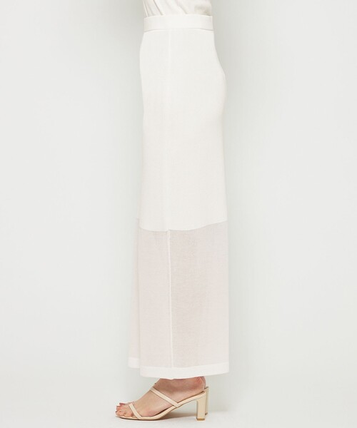 シアーニット Iラインスカート（スカート）｜uncrave（アンクレイヴ