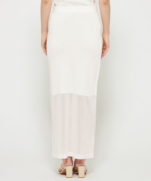 シアーニット Iラインスカート（スカート）｜uncrave（アンクレイヴ