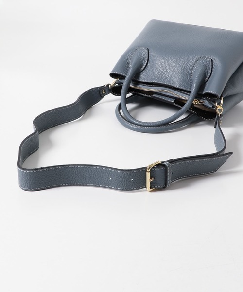 URBAN RESEARCH DOORS（アーバンリサーチドアーズ）の「MARCO BIANCHINI　2WAYハンドルショルダーバッグ（ショルダーバッグ・レディース・ブラック/ライトブルー/ホワイト・ONE）」の13枚目の写真