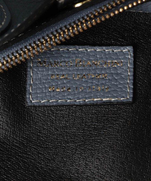 URBAN RESEARCH DOORS（アーバンリサーチドアーズ）の「MARCO BIANCHINI　2WAYハンドルショルダーバッグ（ショルダーバッグ・レディース・ブラック/ライトブルー/ホワイト・ONE）」の15枚目の写真