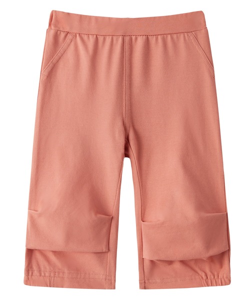 combimini(コンビミニ)の「らくちん7分丈カノコパンツ(その他パンツ・キッズ・サックスブルー/サーモンピンク・80/90/100/110/120)」の3枚目の写真