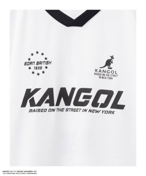 KANGOL(カンゴール)の「【KANGOL/カンゴール】 ドライメッシュTシャツ(Tシャツ/カットソー・キッズ・ブラック/ホワイト・160/150/140/130)」の3枚目の写真