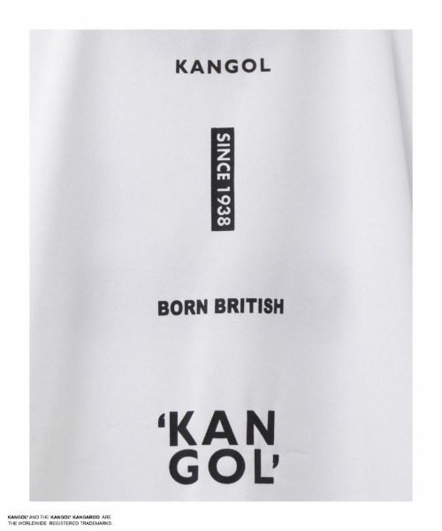 KANGOL(カンゴール)の「【KANGOL/カンゴール】 ドライメッシュTシャツ(Tシャツ/カットソー・キッズ・ブラック/ホワイト・160/150/140/130)」の4枚目の写真