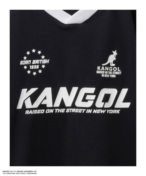 KANGOL(カンゴール)の「【KANGOL/カンゴール】 ドライメッシュTシャツ(Tシャツ/カットソー・キッズ・ブラック/ホワイト・160/150/140/130)」の6枚目の写真