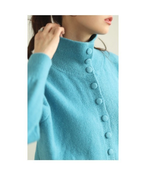 Sawa a la mode（サワアラモード）の「くるみボタンニットトップス（ニット/セーター・レディース・ホワイト/ピンク/ブルー・FREE）」の20枚目の写真