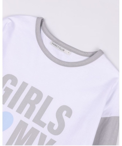 FANCY CLUB(ファンシークラブ)の「NASTY FANCY CLUB/MY FANCY ロングスリーブ(Tシャツ/カットソー・レディース・ブラック/グレー・FREE)」の14枚目の写真