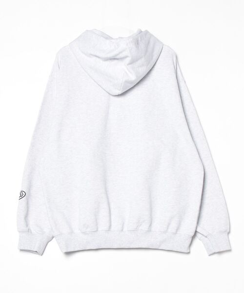 Hombre Nino（オンブレニーニョ）の「【HOMBRENINO】オンブレニーニョ PULLOVER HOODIE (SQUARE)（パーカー・メンズ・グレー・LARGE）」の2枚目の写真