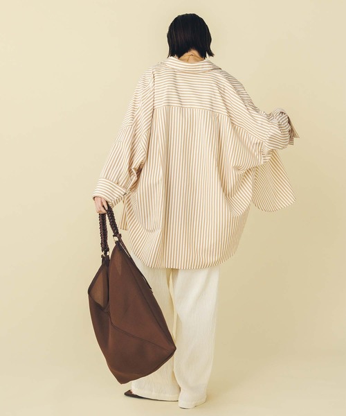 Gready Brilliant（グレディブリリアン）の「ワッシャーイージーワイドパンツ（その他パンツ・レディース・アイボリー/ブラック・FREE）」の14枚目の写真