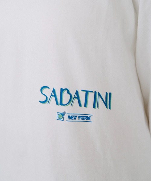 THEATRE PRODUCTS(シアタープロダクツ)の「SABATINI ロングスリーブTシャツ(Tシャツ/カットソー・レディース・ホワイト/ブラック/グリーン・FREE)」の12枚目の写真