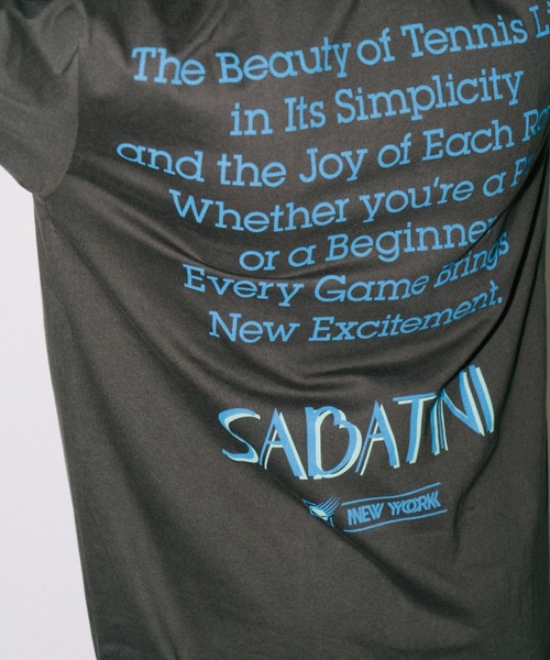 THEATRE PRODUCTS(シアタープロダクツ)の「SABATINI ロングスリーブTシャツ(Tシャツ/カットソー・レディース・ホワイト/ブラック/グリーン・FREE)」の19枚目の写真