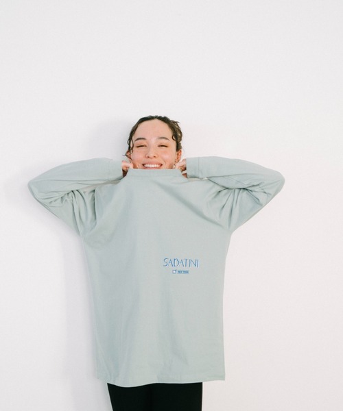 THEATRE PRODUCTS(シアタープロダクツ)の「SABATINI ロングスリーブTシャツ(Tシャツ/カットソー・レディース・ホワイト/ブラック/グリーン・FREE)」の22枚目の写真
