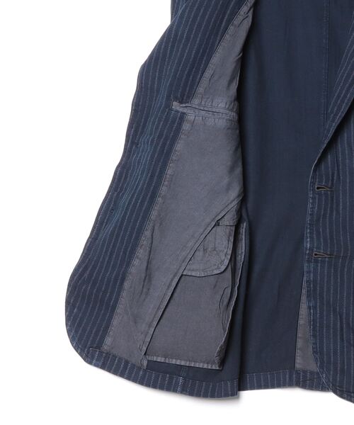 RRL(ダブル アール エル)の「アンコンストラクテッド インディゴ ツイル スポーツ コート(テーラードジャケット・メンズ・ブルー・L/M/S/XL/XXL)」の2枚目の写真