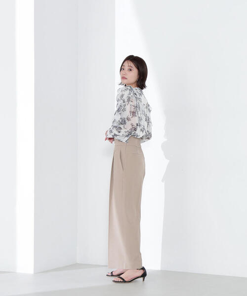 NATURAL BEAUTY BASIC(ナチュラルビューティーベーシック)の「◇アシメタックパンツ(その他パンツ・レディース・ベージュ/オフホワイト・MEDIUM/P/S)」の19枚目の写真