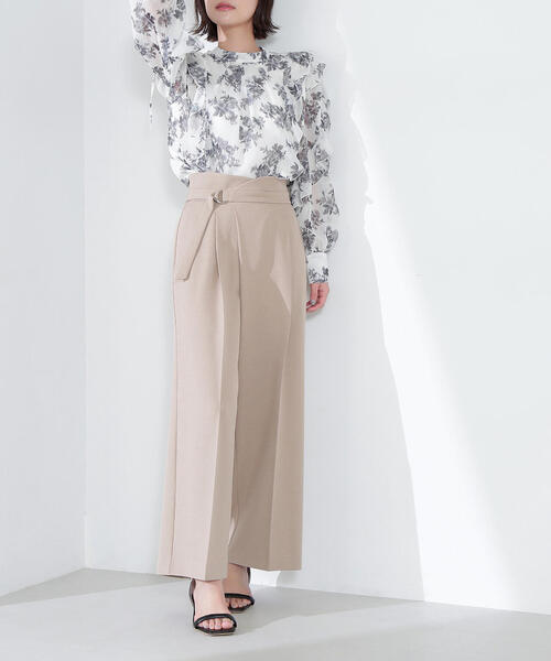 NATURAL BEAUTY BASIC(ナチュラルビューティーベーシック)の「◇アシメタックパンツ(その他パンツ・レディース・ベージュ/オフホワイト・MEDIUM/P/S)」の22枚目の写真
